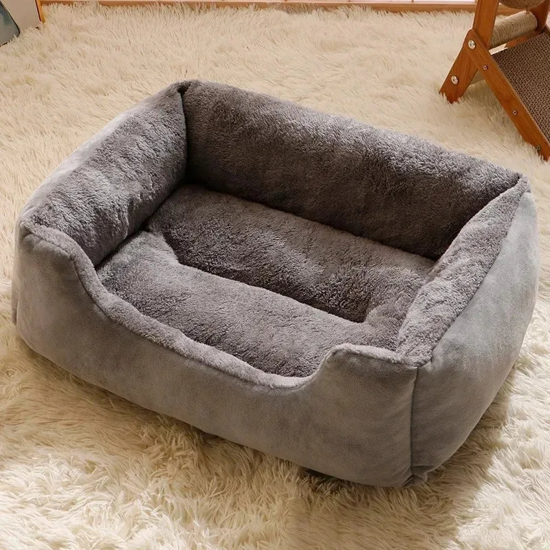 Cat & Dog Bed – Soft Pet Cushion Basket for Kittens and Small Pets