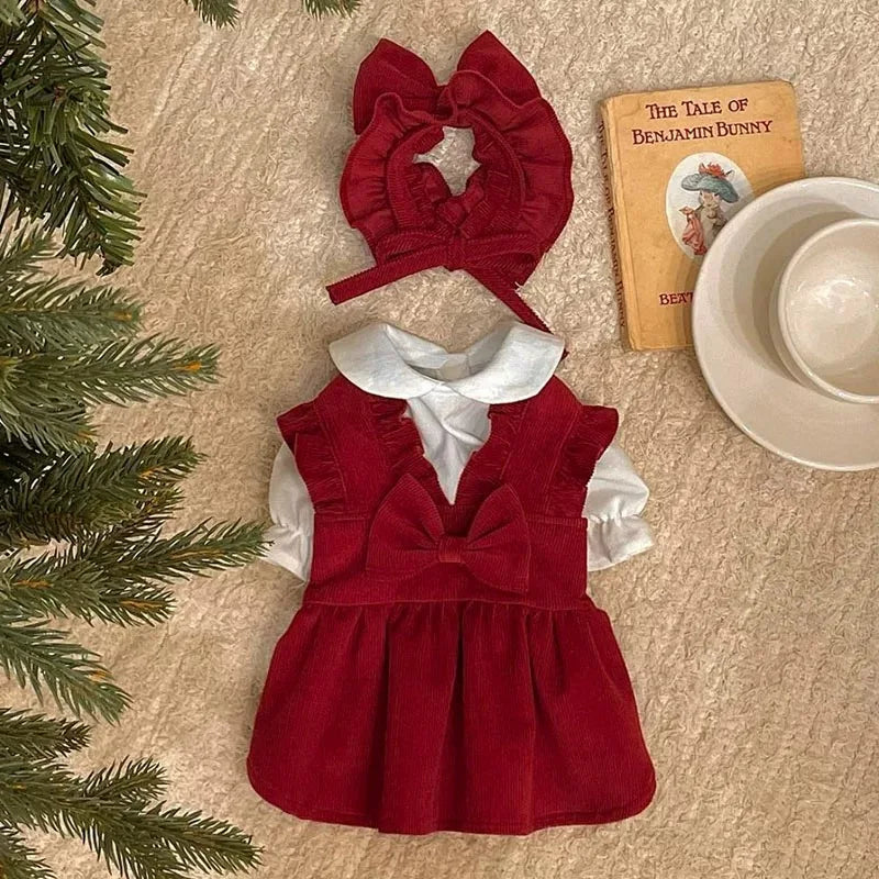 Festive Dog Christmas Dress