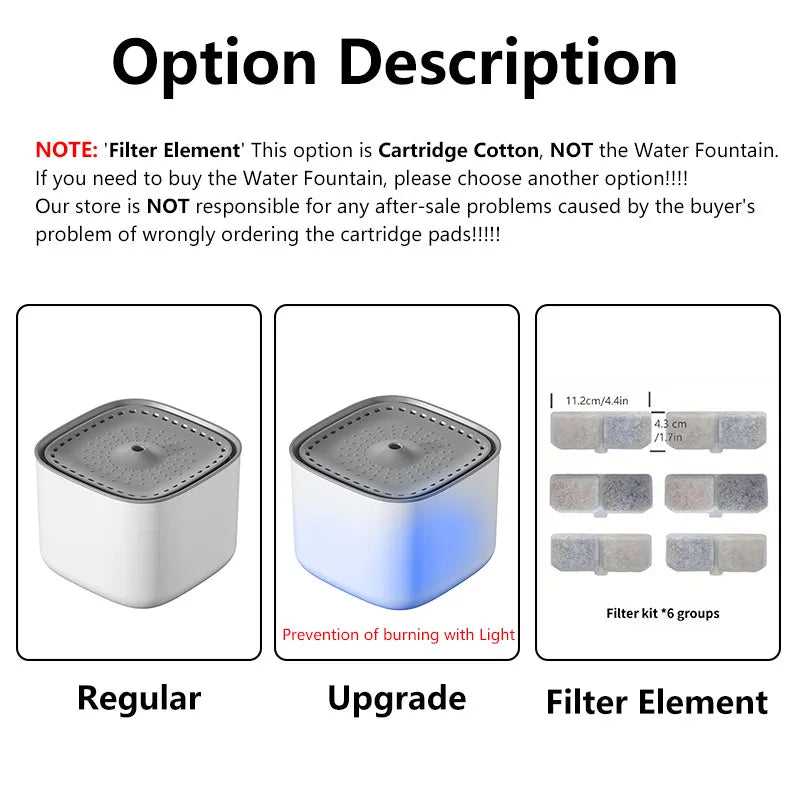 Automatic Pet Water Fountain – Silent Circulating Design with Hydration