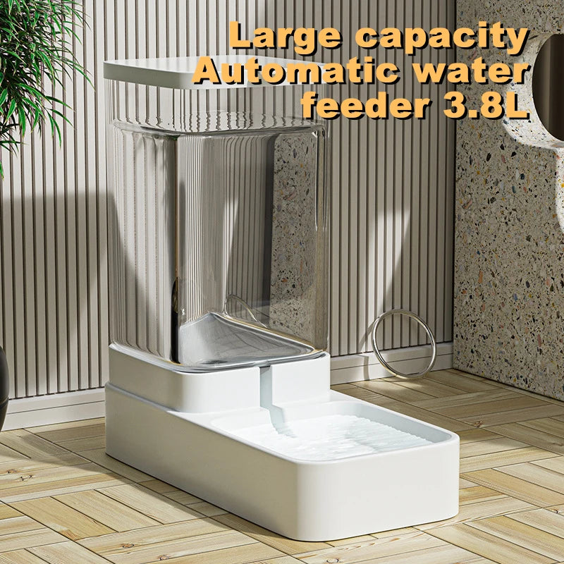 Automatic Food & Water Dispenser for Pets – Dual Gravity System