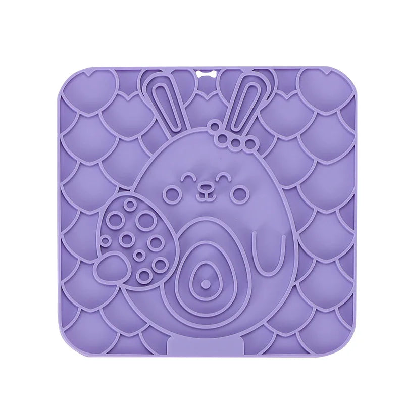 Pet Lick Silicone Mat for Dogs Pet Slow Food Plate