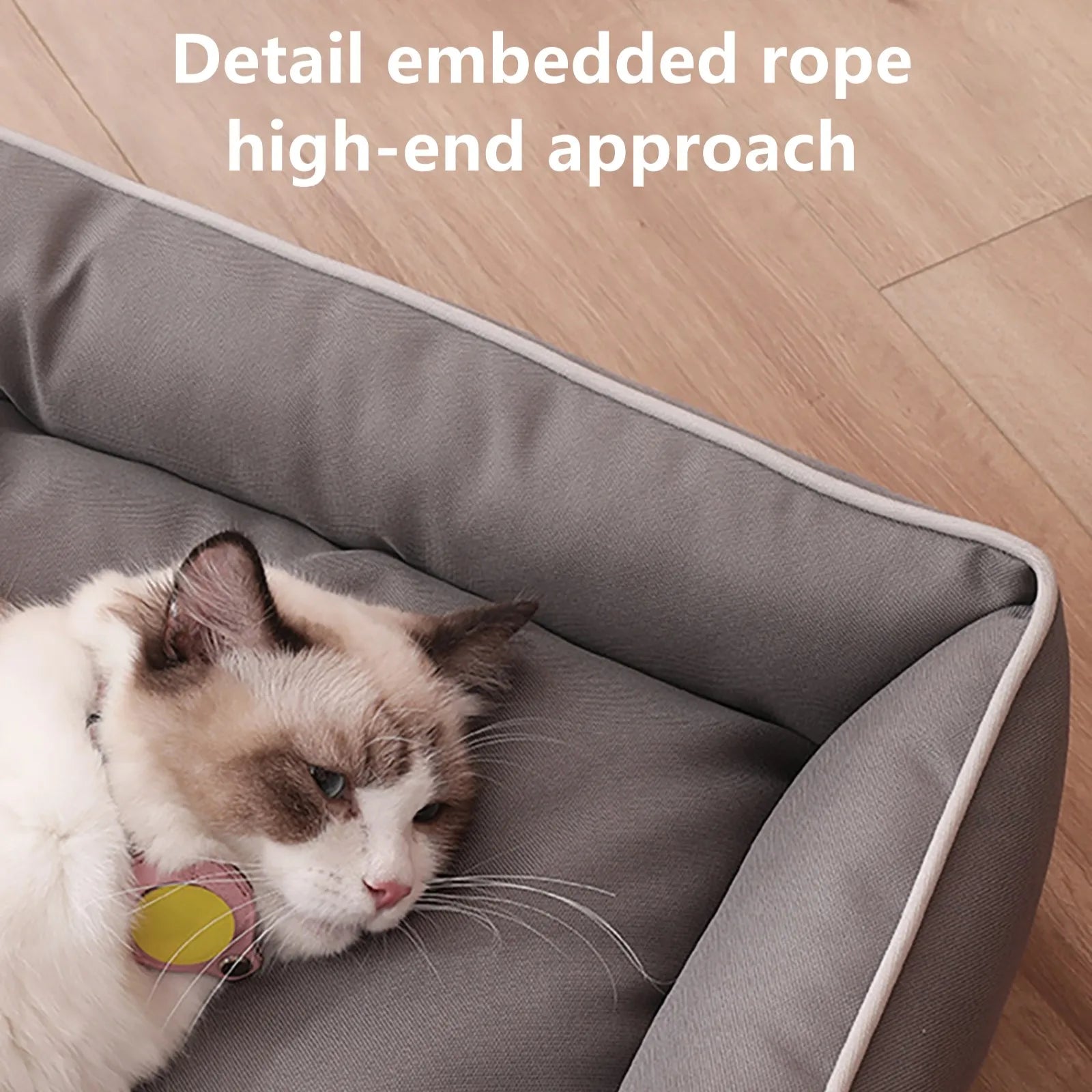 Durable Waterproof Dog Bed – All-Season 600D Oxford Fabric with Thick PP Cotton Filling