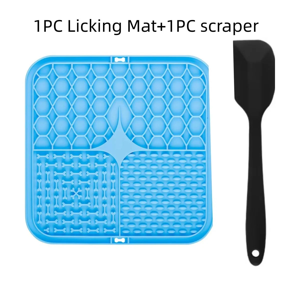Pet Lick Silicone Mat for Dogs Pet Slow Food Plate