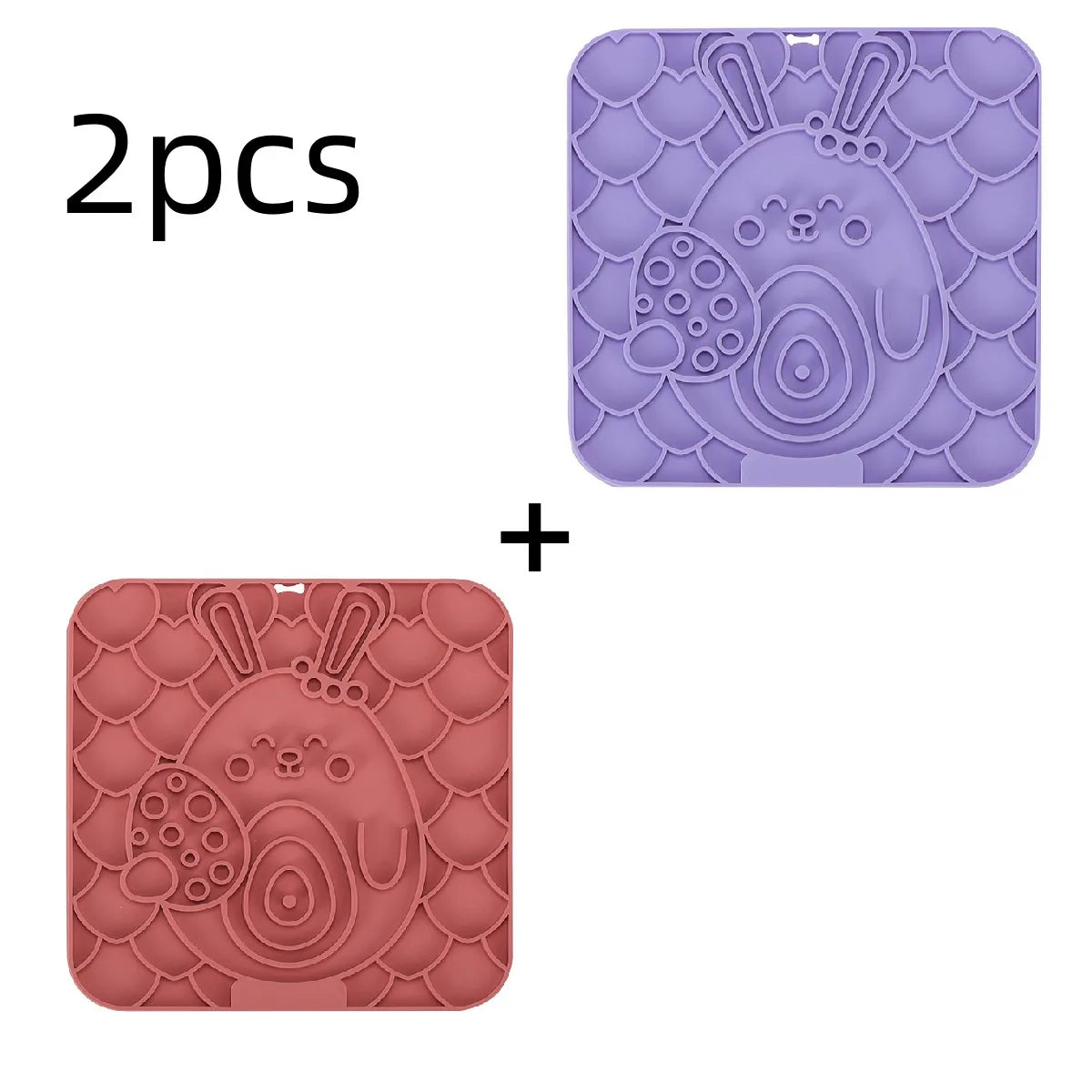 Pet Lick Silicone Mat for Dogs Pet Slow Food Plate