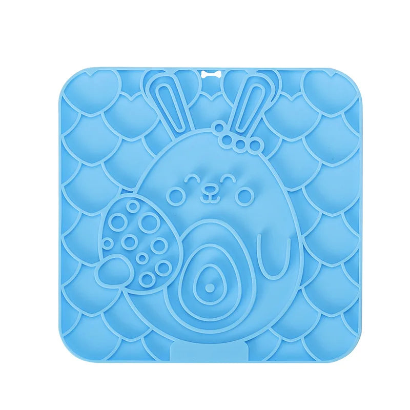 Pet Lick Silicone Mat for Dogs Pet Slow Food Plate