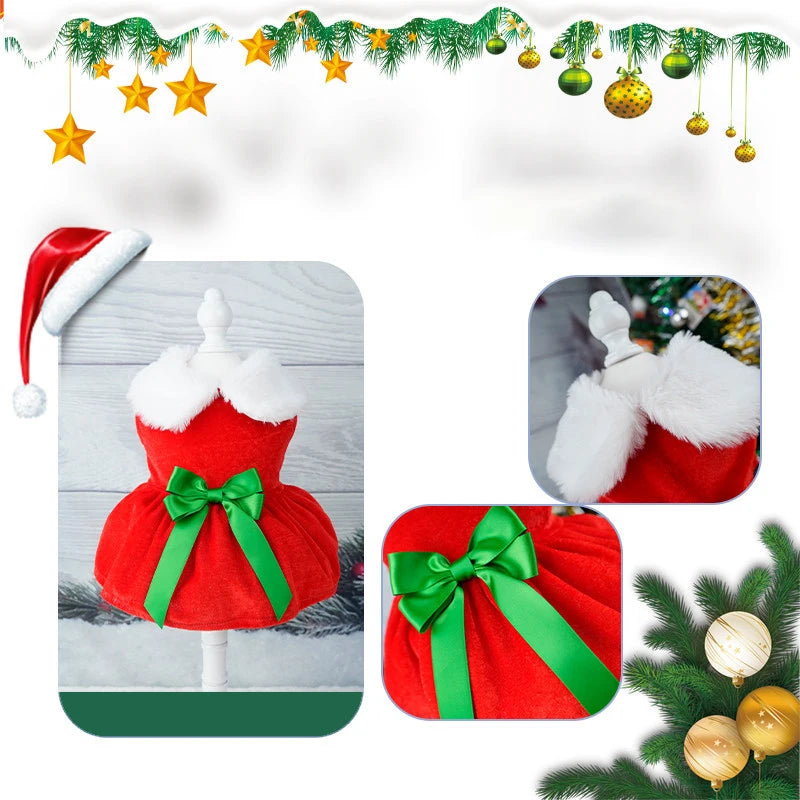 Santa Paws Dog Christmas Dress
