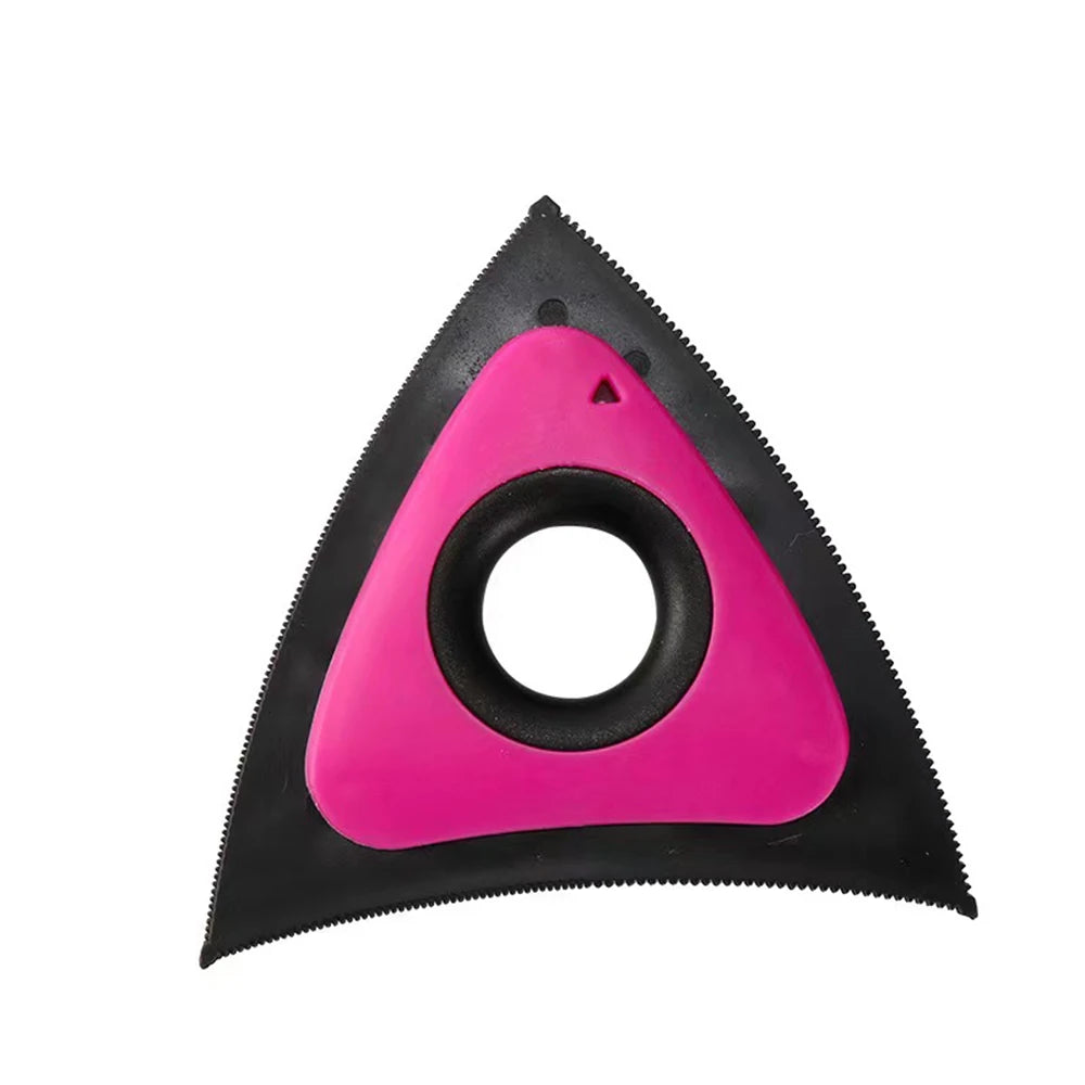 Triangular Pet Hair Remover Brush