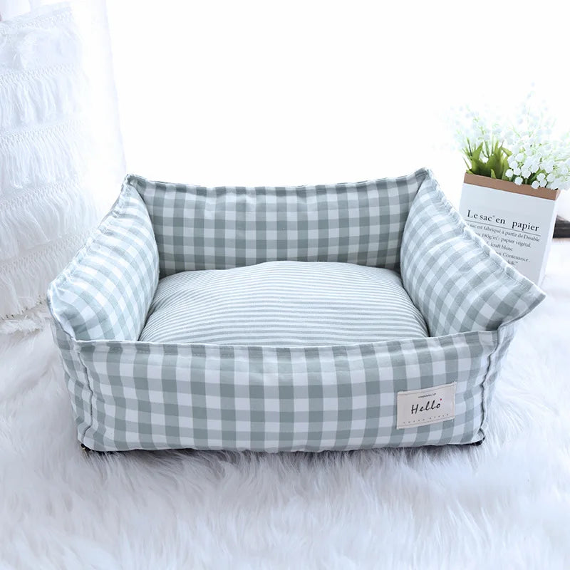 Cosy Pet Bed for Dogs & Cats – Indoor Kennel-Style Sofa for Small to Medium Pets