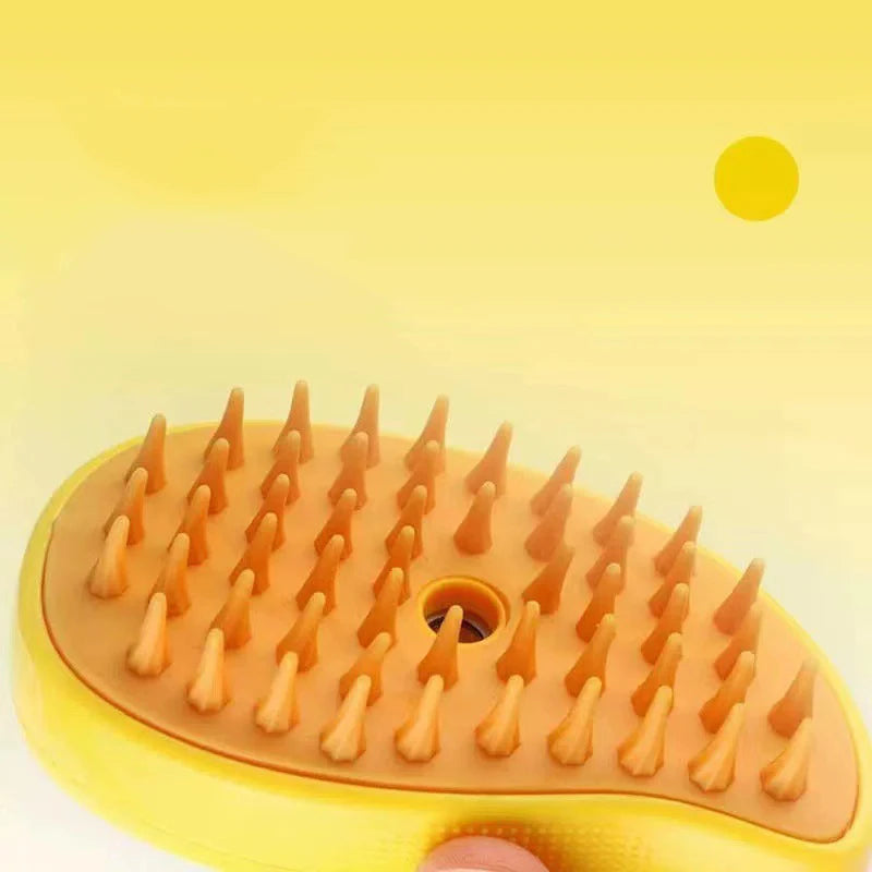 All-in-One Grooming Comb with Water Spray