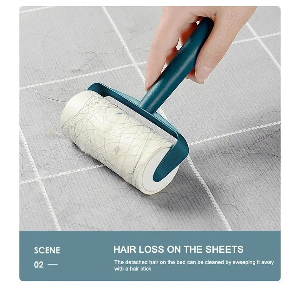 Easy-Tear Adhesive Roller Brush