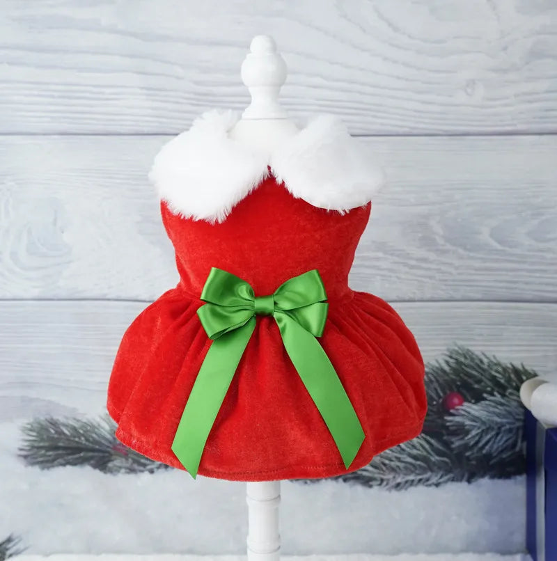Santa Paws Dog Christmas Dress