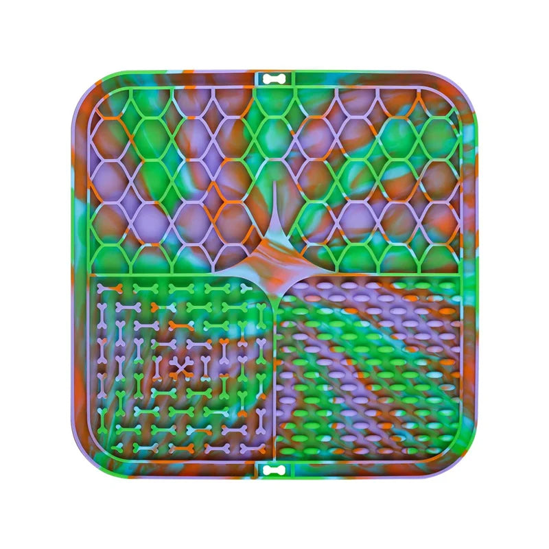 Pet Lick Silicone Mat for Dogs Pet Slow Food Plate