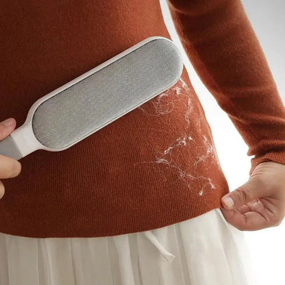 Double-Sided Pet Hair Remover Brush