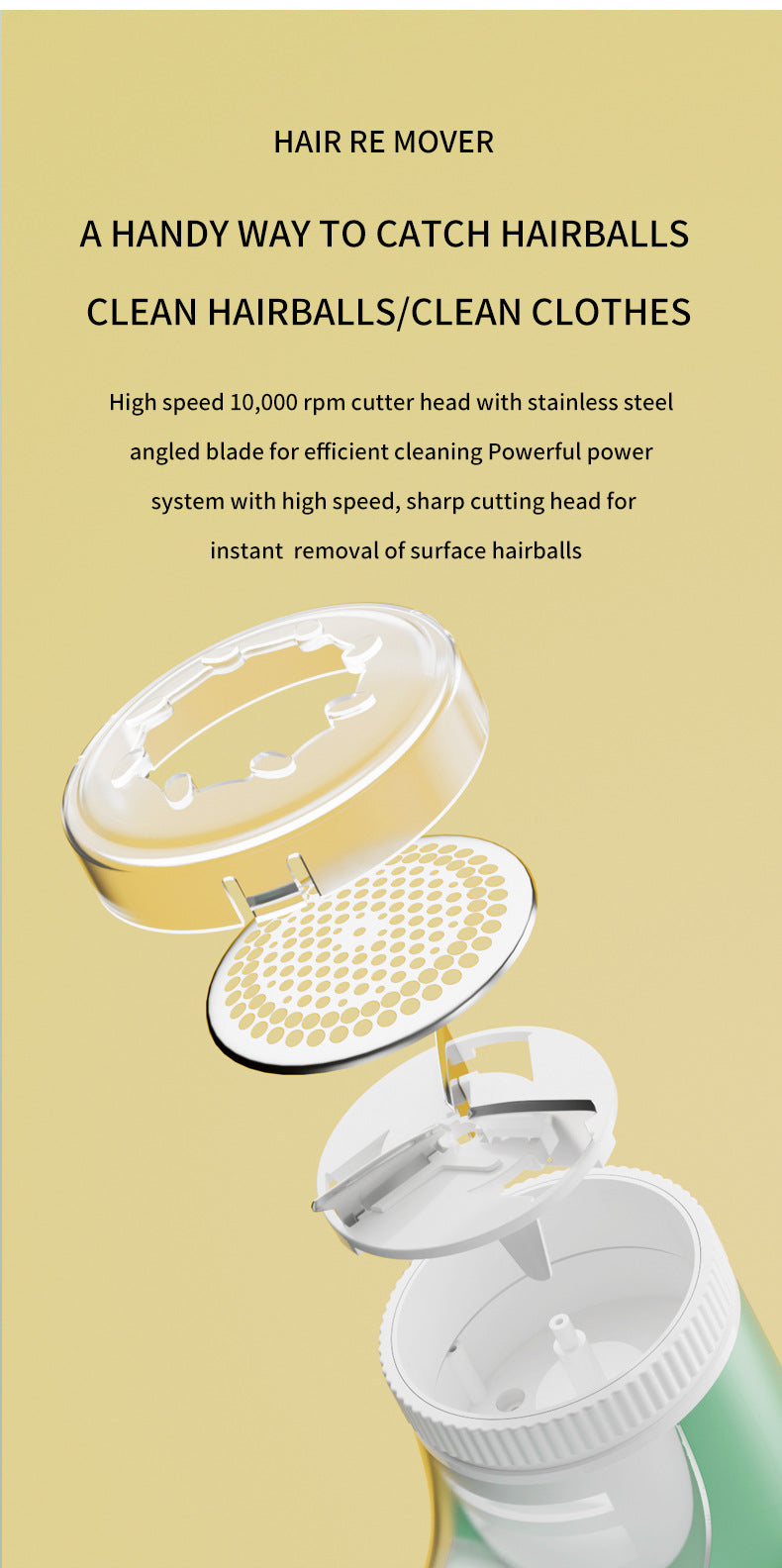 Fuzz & Fluff Remover for Fabri