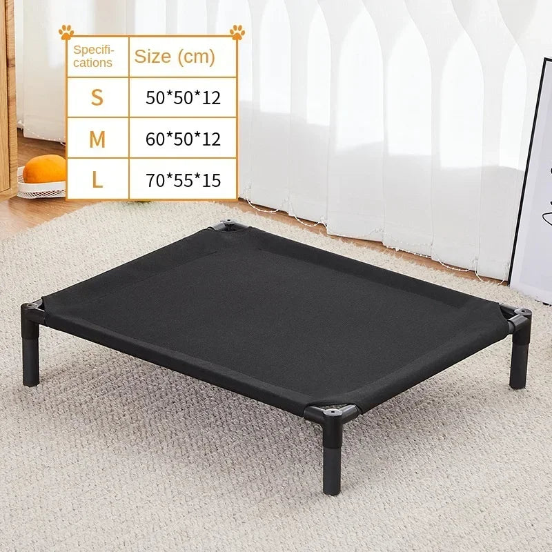 Elevated Pet Bed for Dog  & Cat  Folding Pet Camping Bed