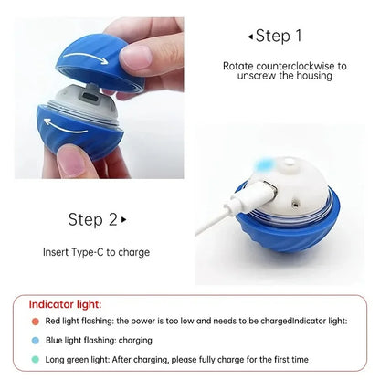 Automatic Bouncing Dog Toy Ball