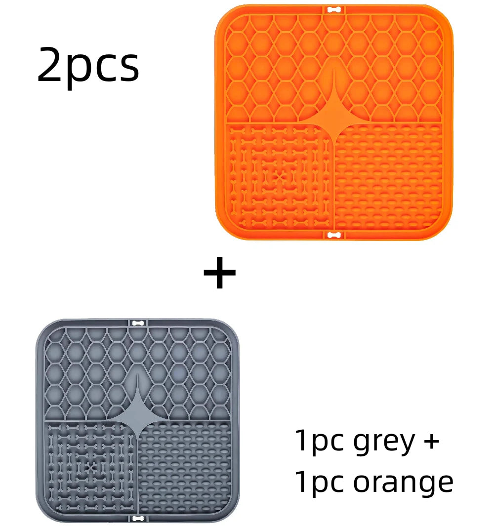 Pet Lick Silicone Mat for Dogs Pet Slow Food Plate