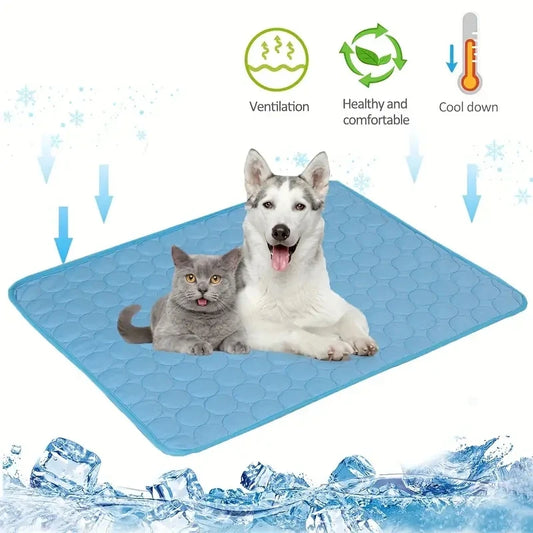 Dog Cooling Mat Summer Pet Cold Bed Extra Large For Small Big Dogs Pet Accessories Cat Durable Blanket Sofa Cat Ice Pad Blanket222