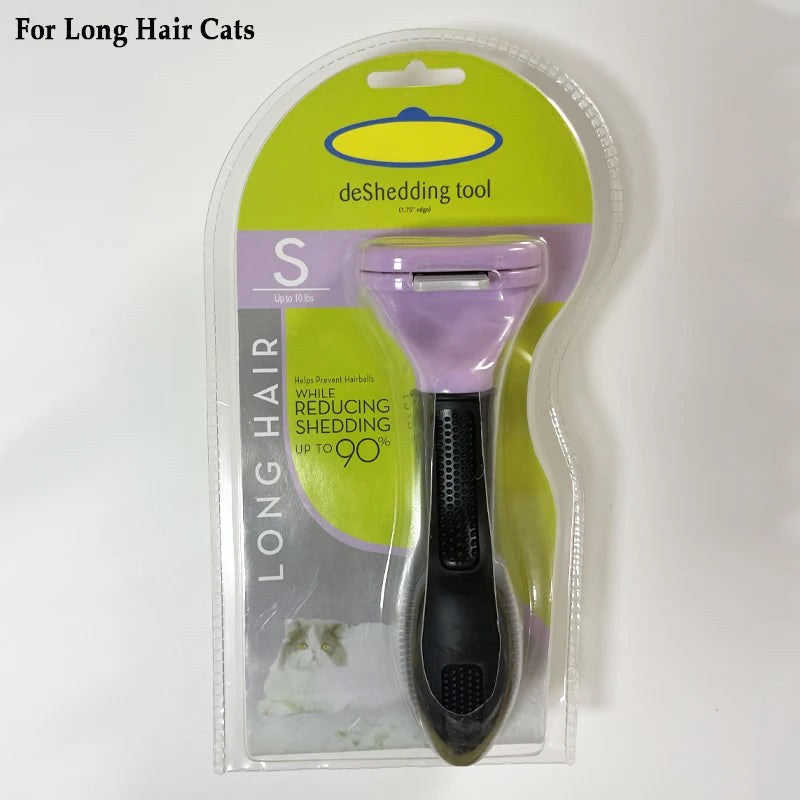 Pet Hair Shedding Comb for Dogs & Cats