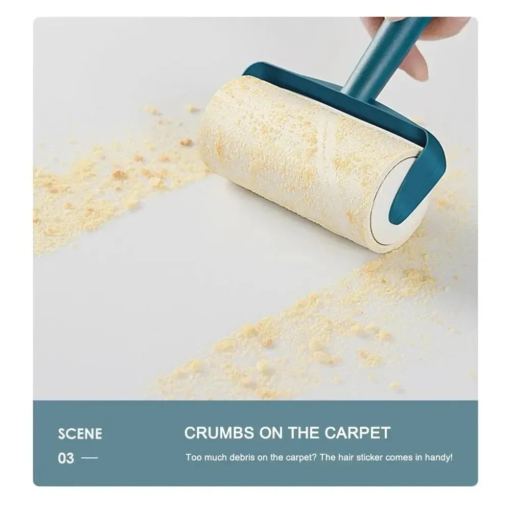 Easy-Tear Adhesive Roller Brush