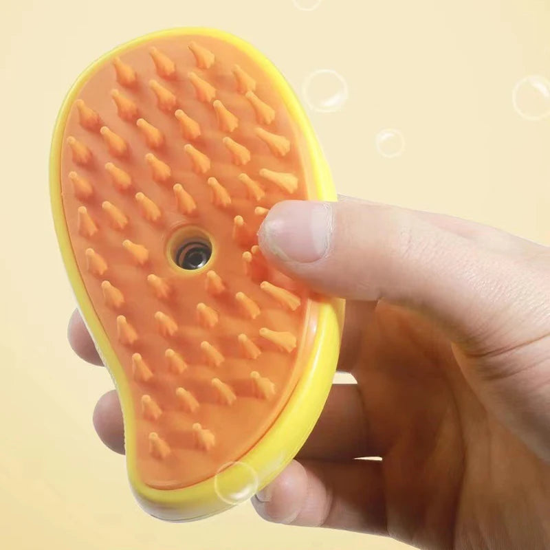 All-in-One Grooming Comb with Water Spray