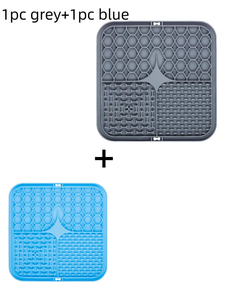 Pet Lick Silicone Mat for Dogs Pet Slow Food Plate