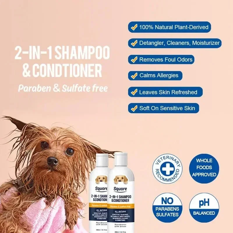 2-in-1 Puppy Shampoo & Conditioner