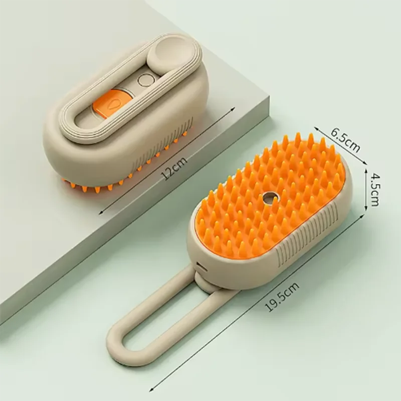 Compact Folding Pet Shower Brush