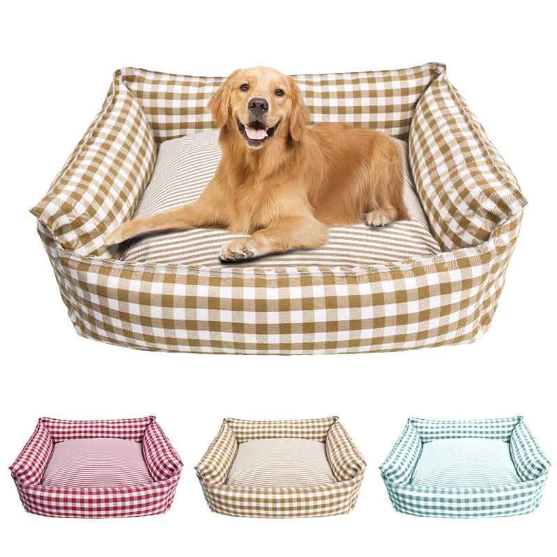 Cosy Pet Bed for Dogs & Cats – Indoor Kennel-Style Sofa for Small to Medium Pets