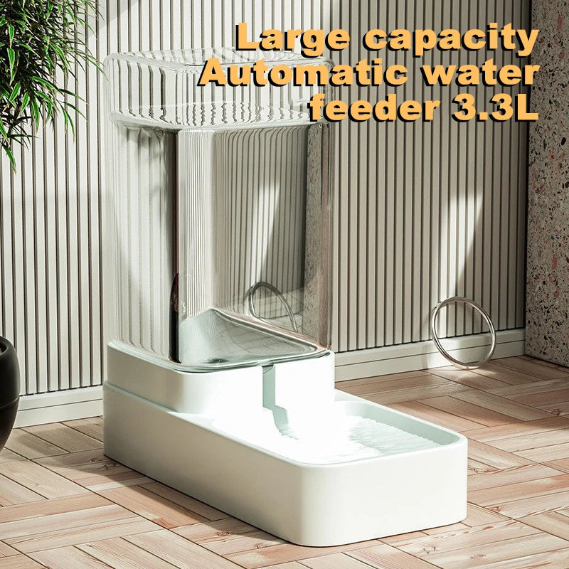 Automatic Food & Water Dispenser for Pets – Dual Gravity System