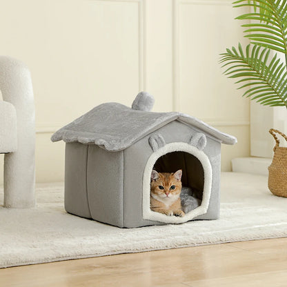 Cat & Puppy Cozy House