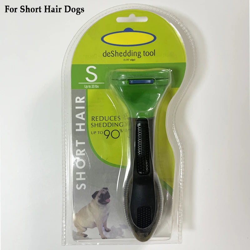 Pet Hair Shedding Comb for Dogs & Cats