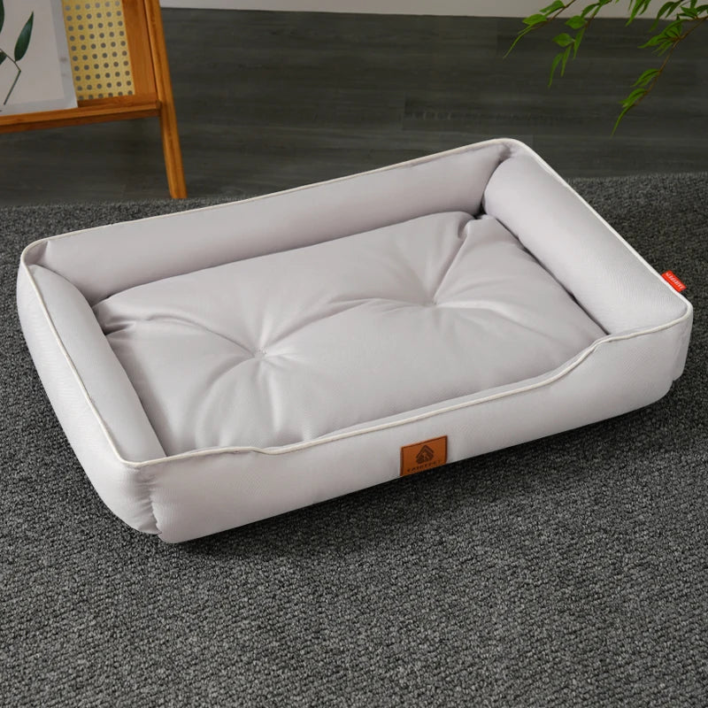 Durable Waterproof Dog Bed – All-Season 600D Oxford Fabric with Thick PP Cotton Filling