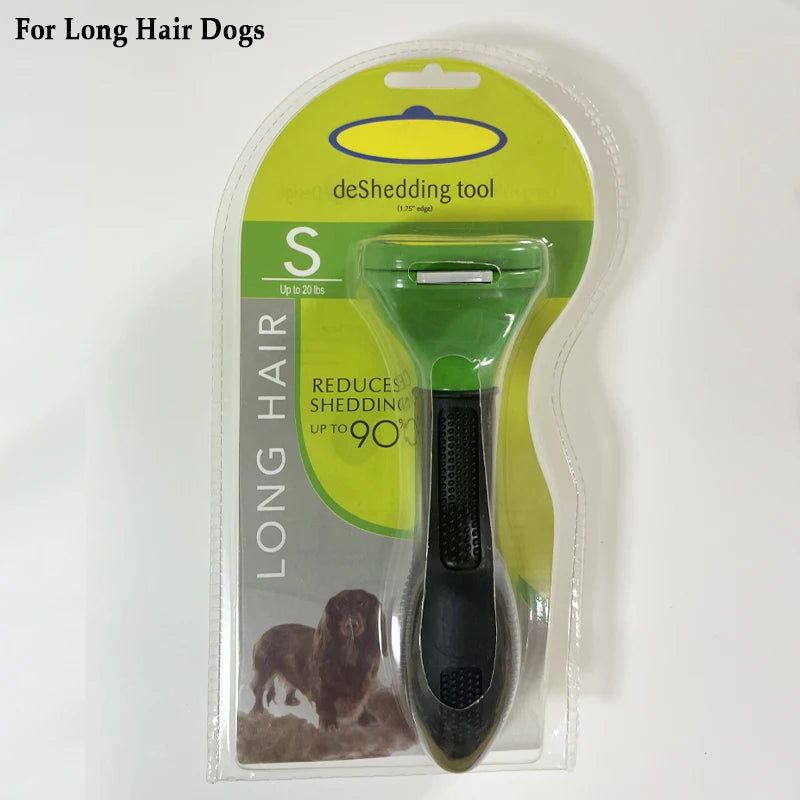 Pet Hair Shedding Comb for Dogs & Cats