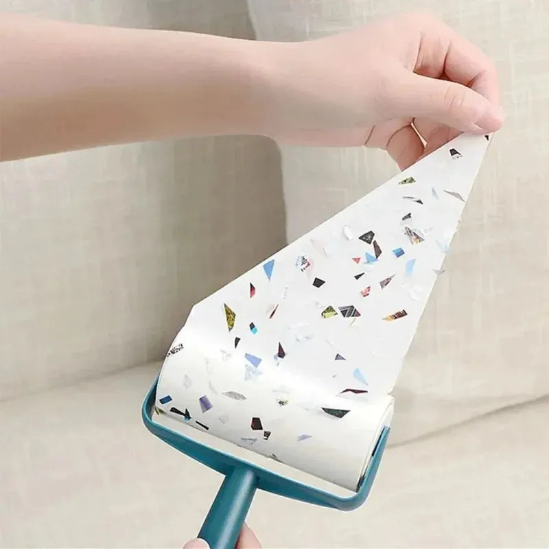 Easy-Tear Adhesive Roller Brush
