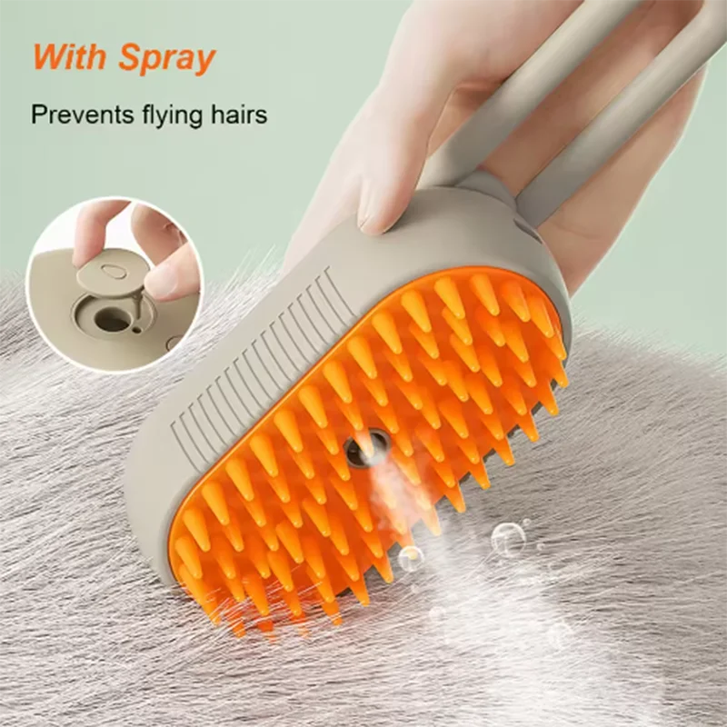 Compact Folding Pet Shower Brush