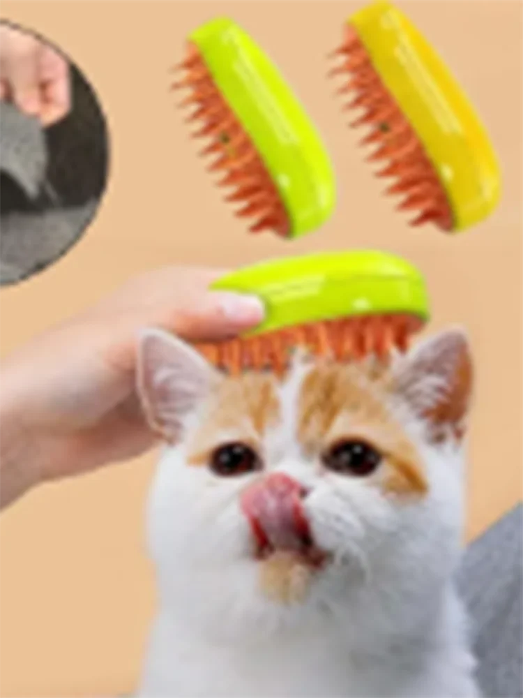 All-in-One Grooming Comb with Water Spray