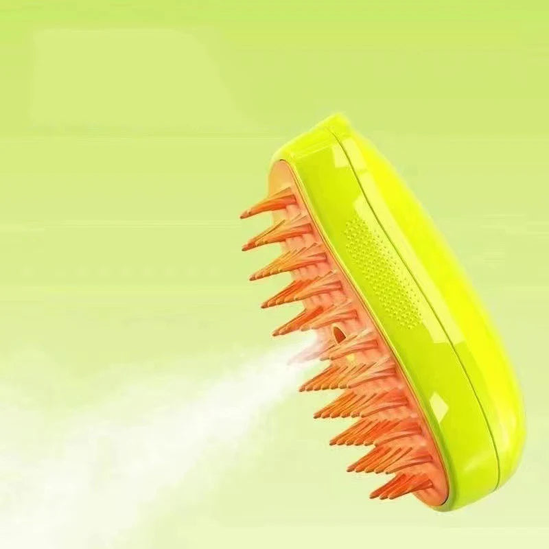 All-in-One Grooming Comb with Water Spray