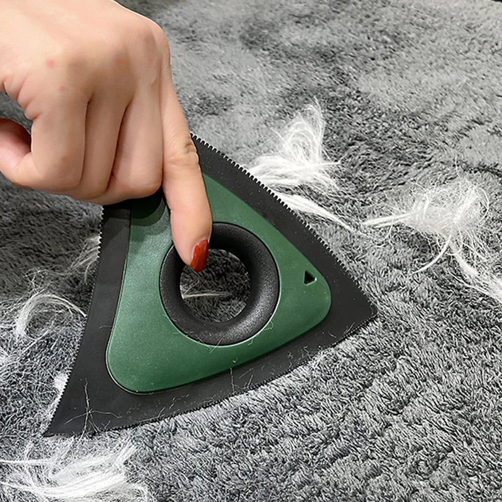 Triangular Pet Hair Remover Brush